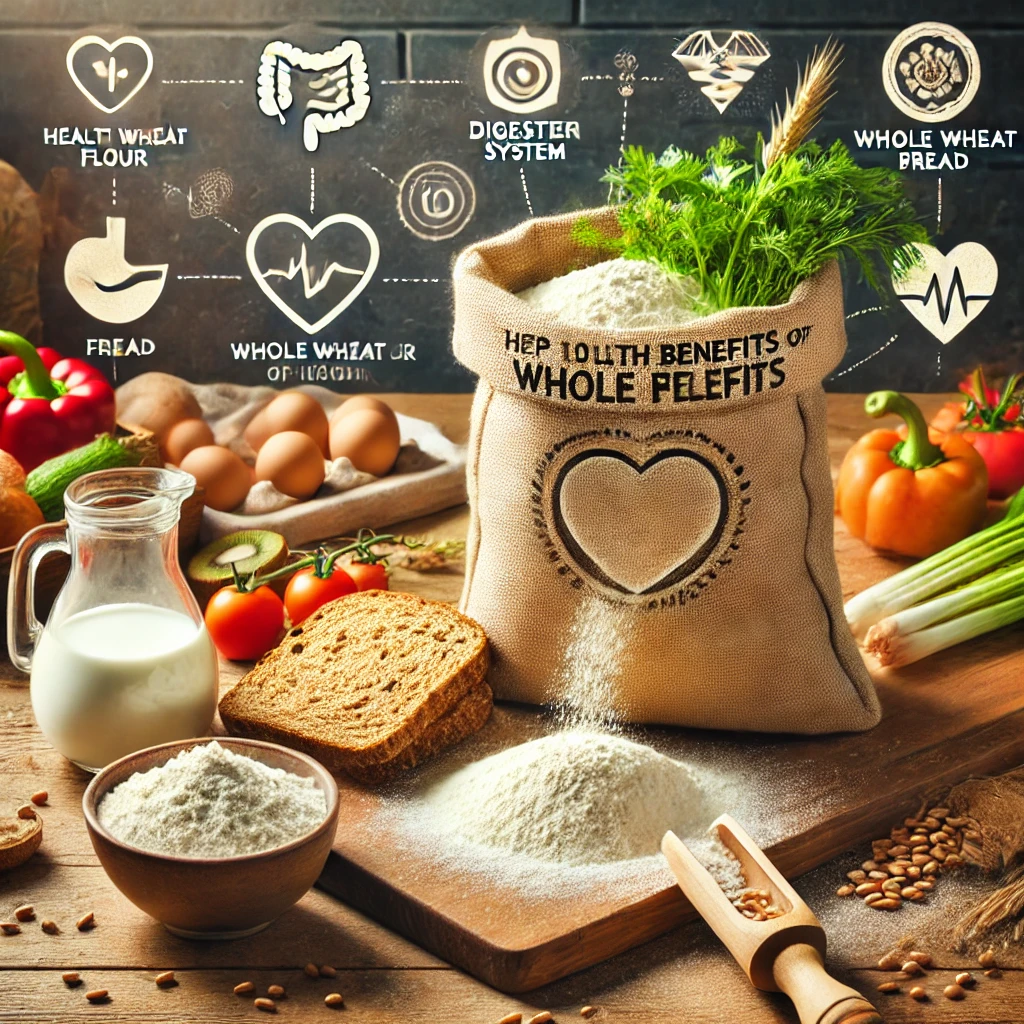 Top 10 Health Benefits of Whole Wheat Flour